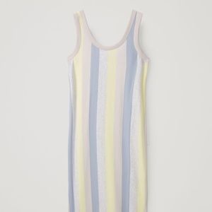 NWT COS Striped Sleeveless Multi-Colored Dress